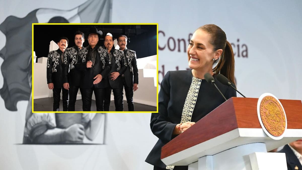 Sheinbaum anuncia que Los Tigres del Norte serán padrinos de los semifinalistas de México Canta en Los Ángeles