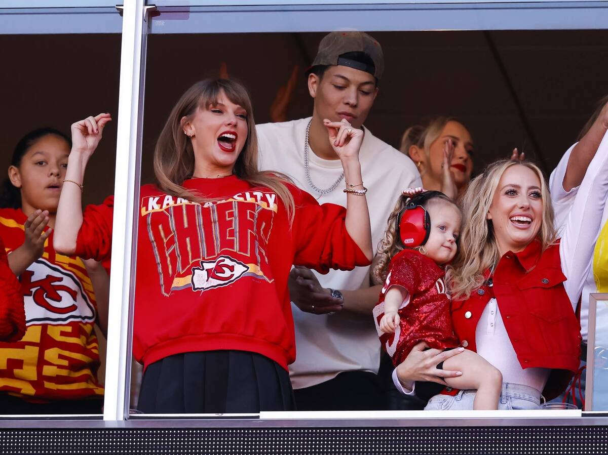Taylor Swift ya es una aficionada recurrente en el Arrowhead Stadium.