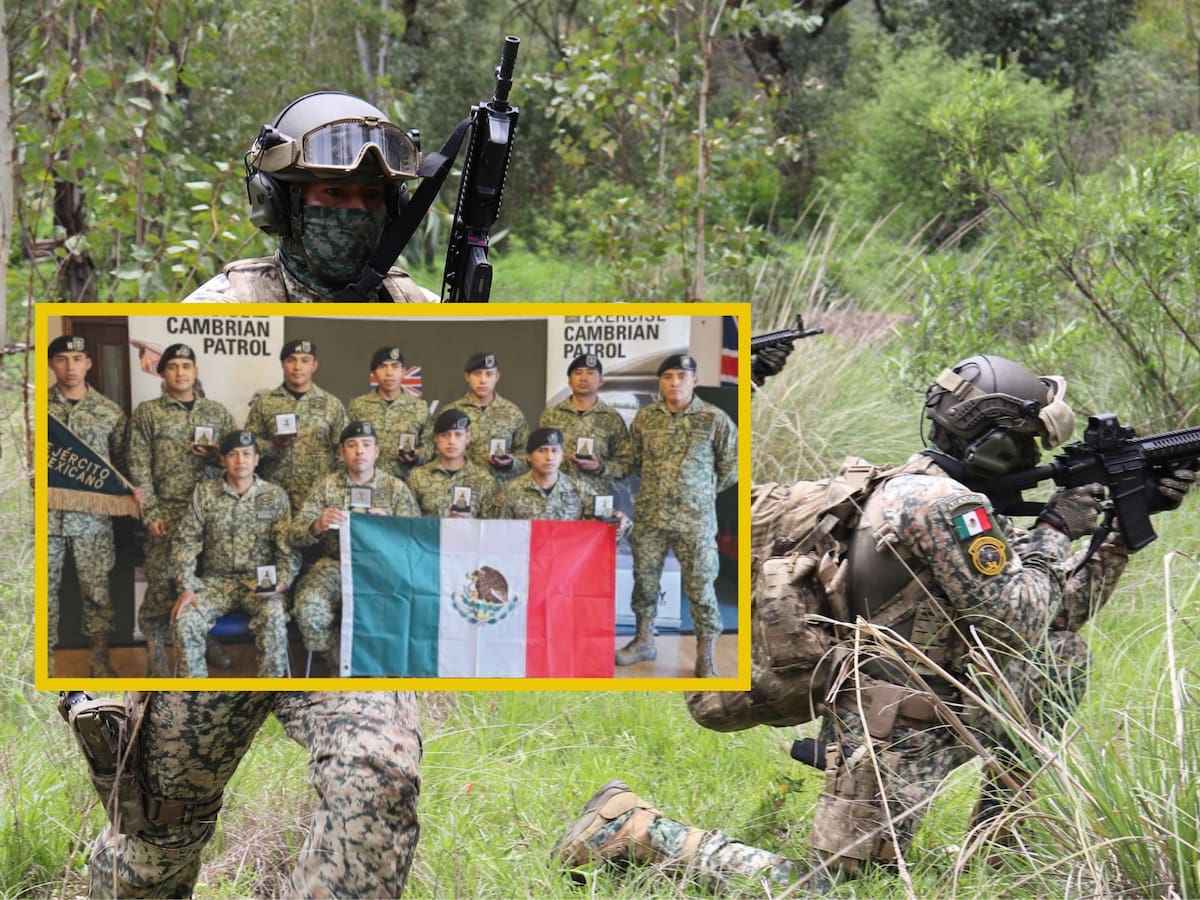 Un selecto grupo de las Fuerzas Especiales del Ejército mexicano apodado “Murciélagos”, por sus entrenamientos nocturnos, consiguió medalla de oro en una competencia internacional en Reino Unido, superando a equipos de la milicia de Estados Unidos y Canadá. | Crédito: Juan Hernández y Shaila Rosagel