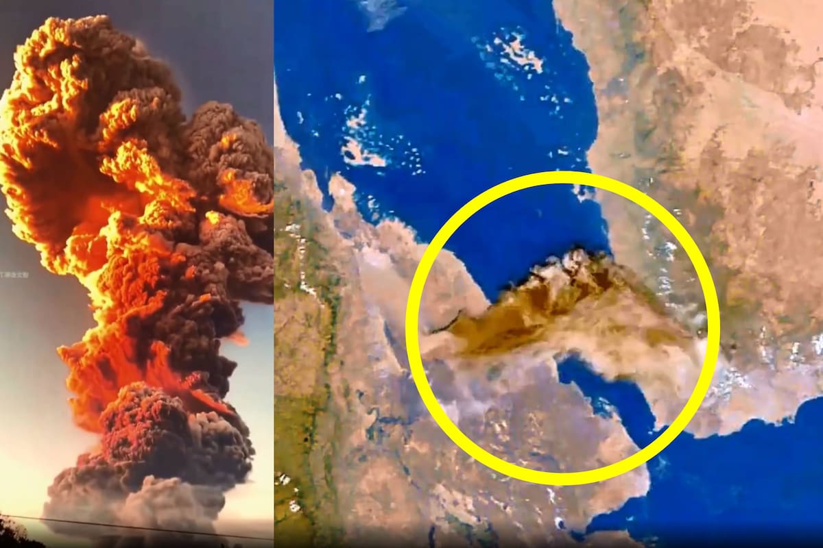 Volcán Hayli Gubbi despierta tras 12 mil años y provoca una erupción histórica