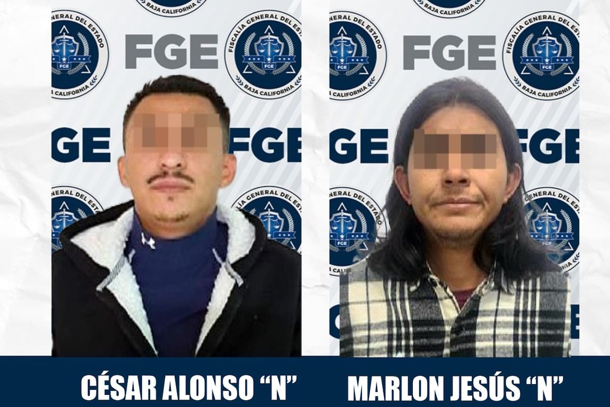 Envían a prisión preventiva a dos hombres acusados de violencia familiar