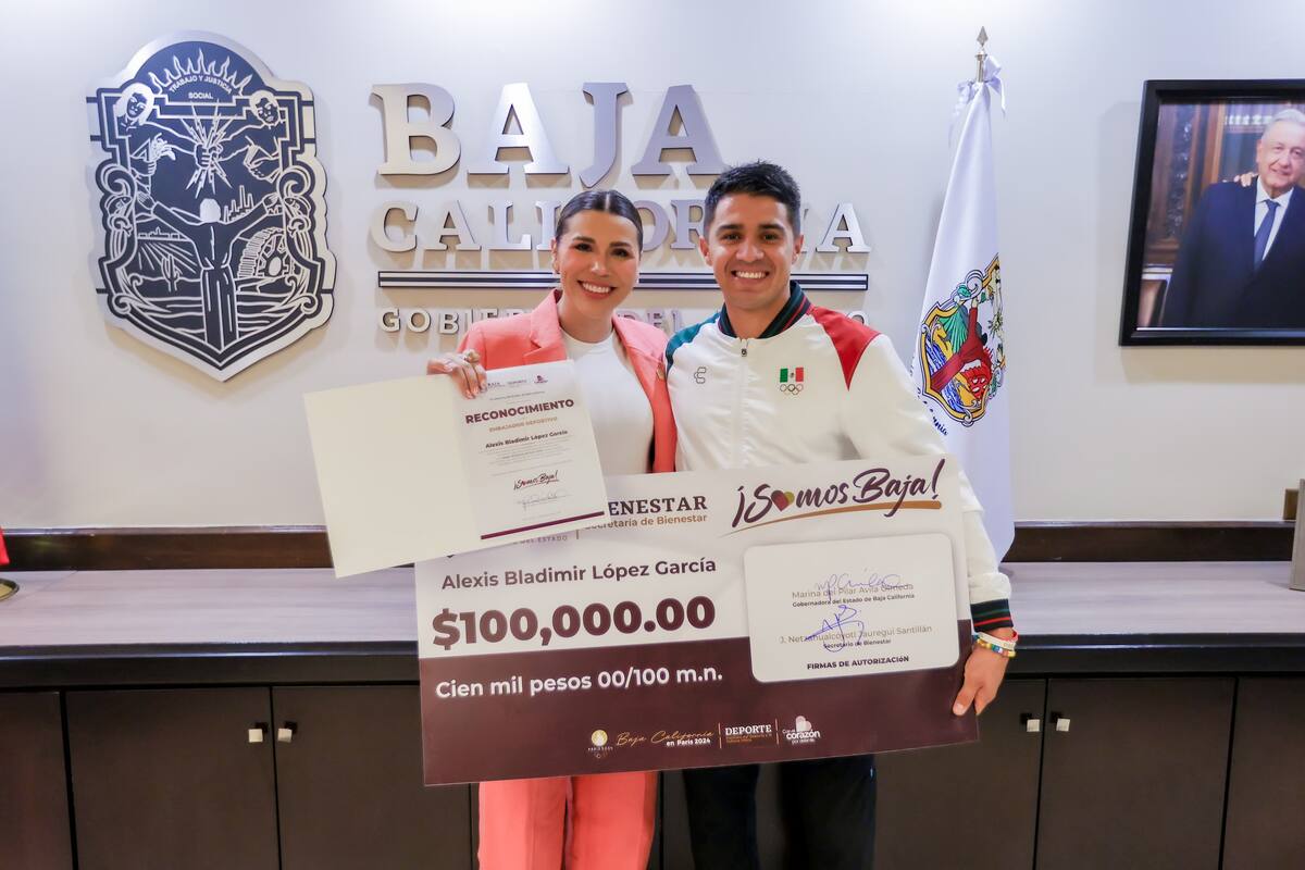 Seis deportistas recibieron un reconocimiento y un incentivo económico por su destacada participación en los Juegos Olímpicos.