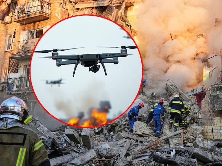Rusia lanza ataque masivo contra infraestructura energética y militar en Ucrania con más de 380 drones y 35 misiles