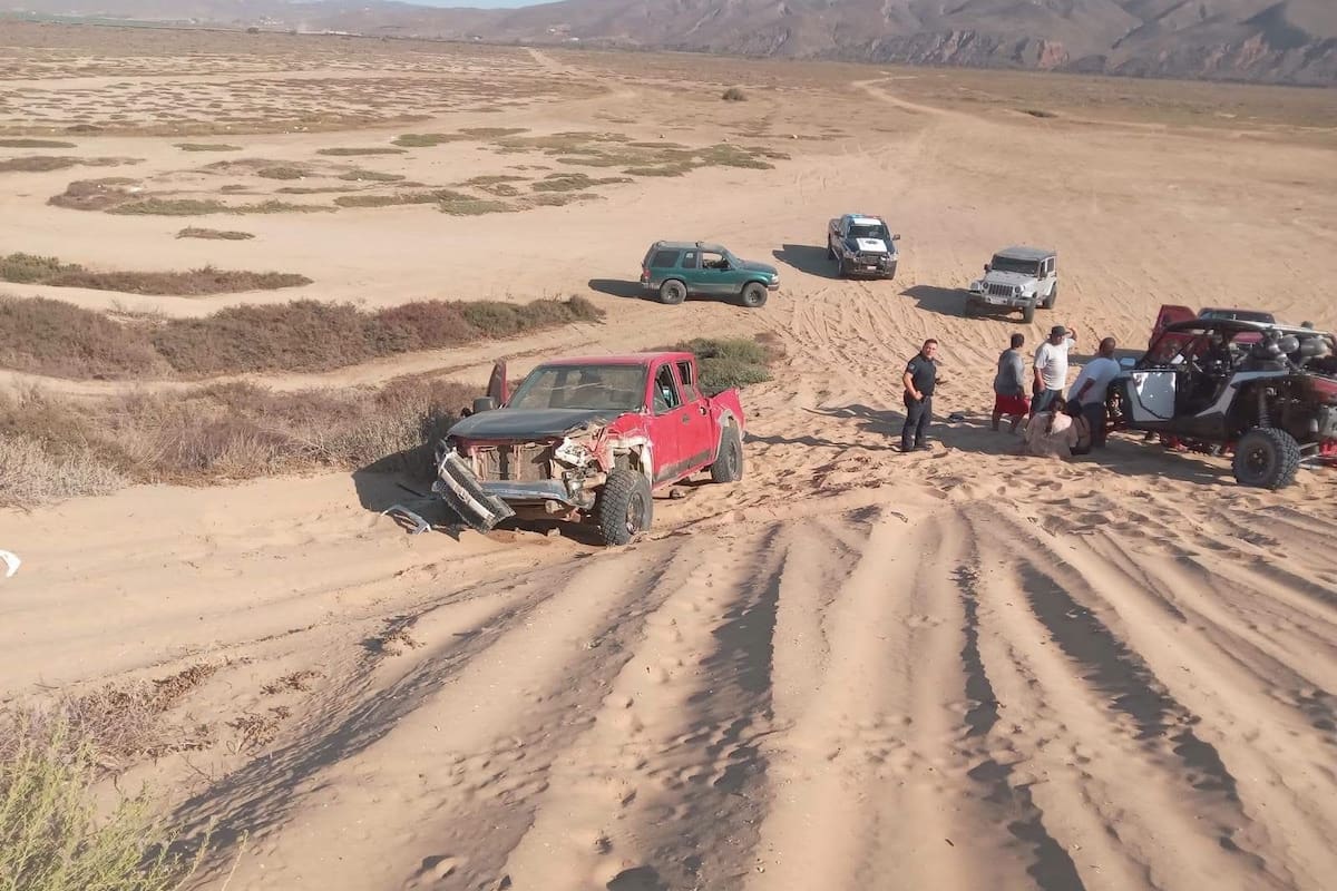 Señalan a adolescente de 17 años por choque que dejó dos mujeres lesionadas en San Quintín