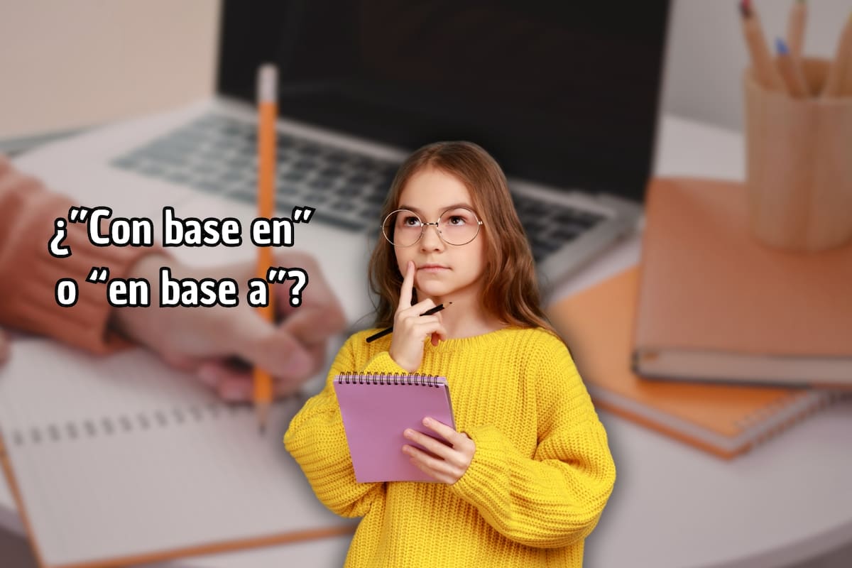 ¿Se dice “con base en” o “en base a”? La RAE explica cuál es la forma correcta y definitiva de usar esta locución preposicional
