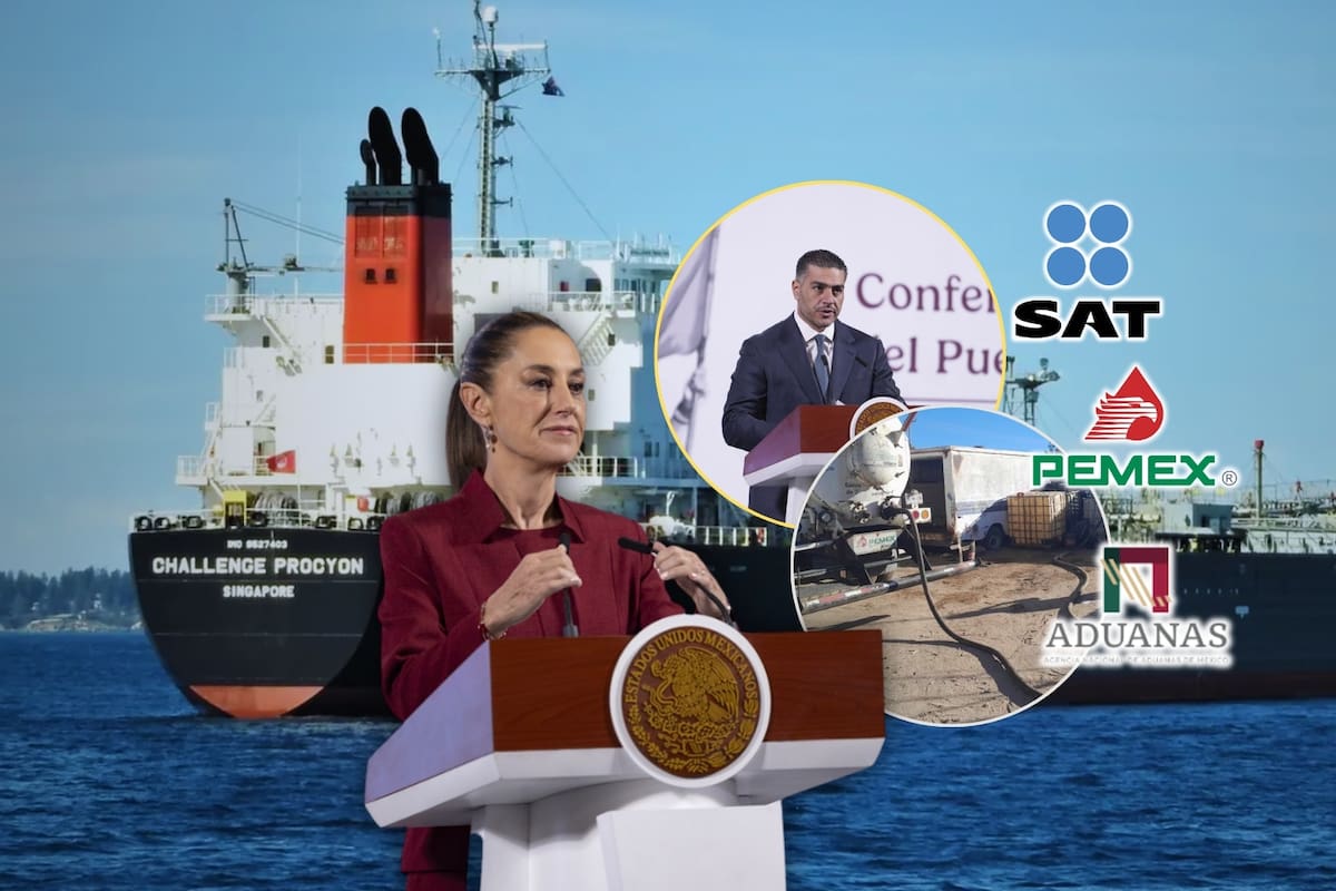 Tras llegada del megabuque de Texas con millones de litros de diésel ilegal, jefes aduanales y portuarios fueron removidos de sus cargos por nexos con la red de huachicol fiscal ligada al CJNG