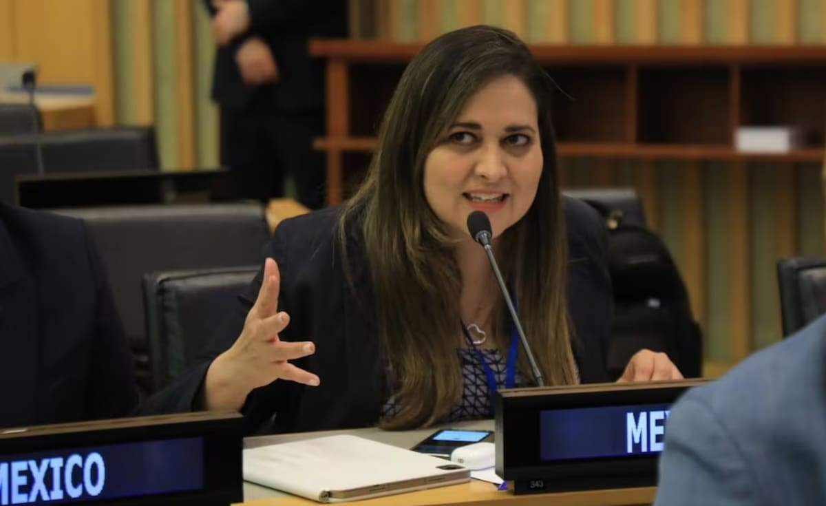 Cynthia López, senadora de Morena que presentó la propuesta en contra del racismo de extranjero en México. | Especial