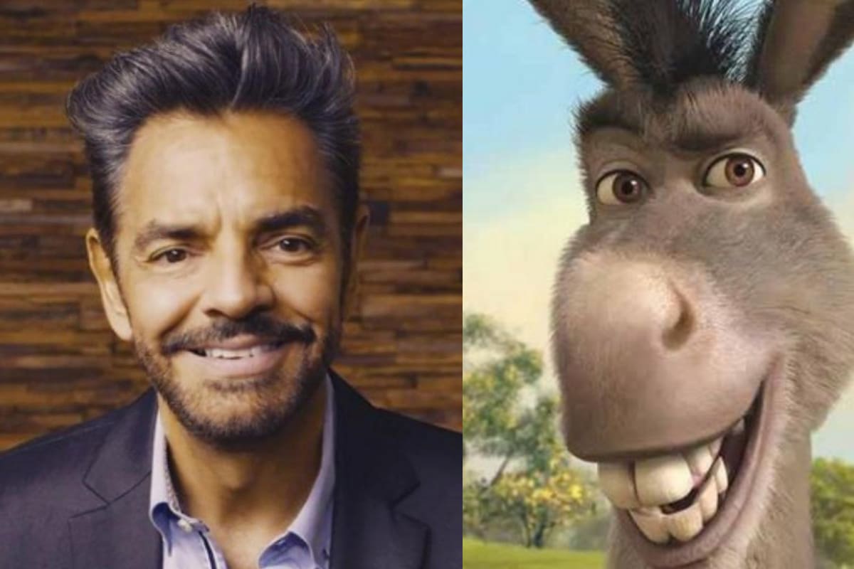 Eugenio Derbez se reencuentra con el 'Burro' de "Shrek"