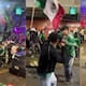 Video viral: Se agarraron a golpes y tubazos frente al Ángel tras la victoria de México contra Corea