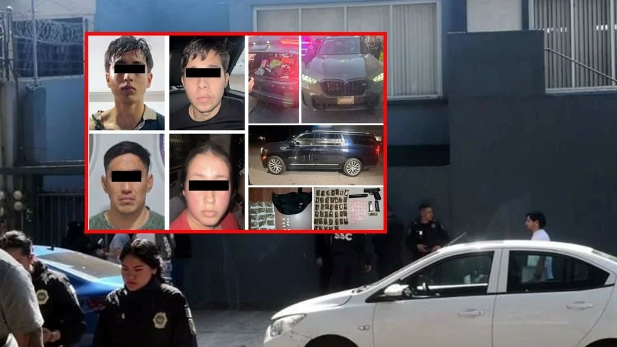 Detienen a cuatro presuntos implicados en el asesinato de familia propietaria de una farmacia en Azcapotzalco tras el seguimiento virtual de operadores del C5 en Edomex
