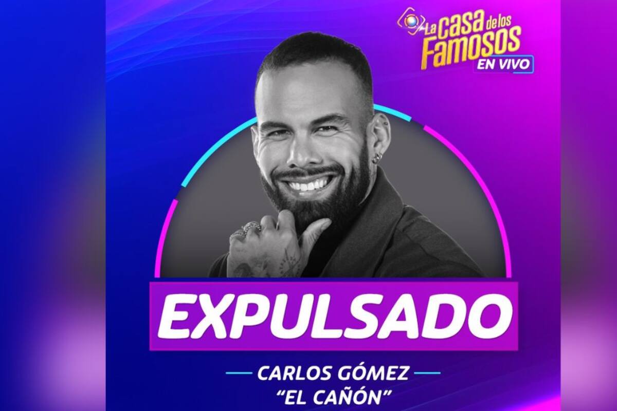 Carlos Gómez queda oficialmente EXPULSADO de ‘La Casa de los Famosos 4′: ¿fue por agresión física?