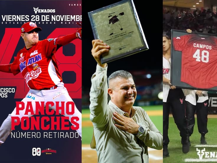 Venados de Mazatlán retira el número del guaymense “Pancho Ponches”