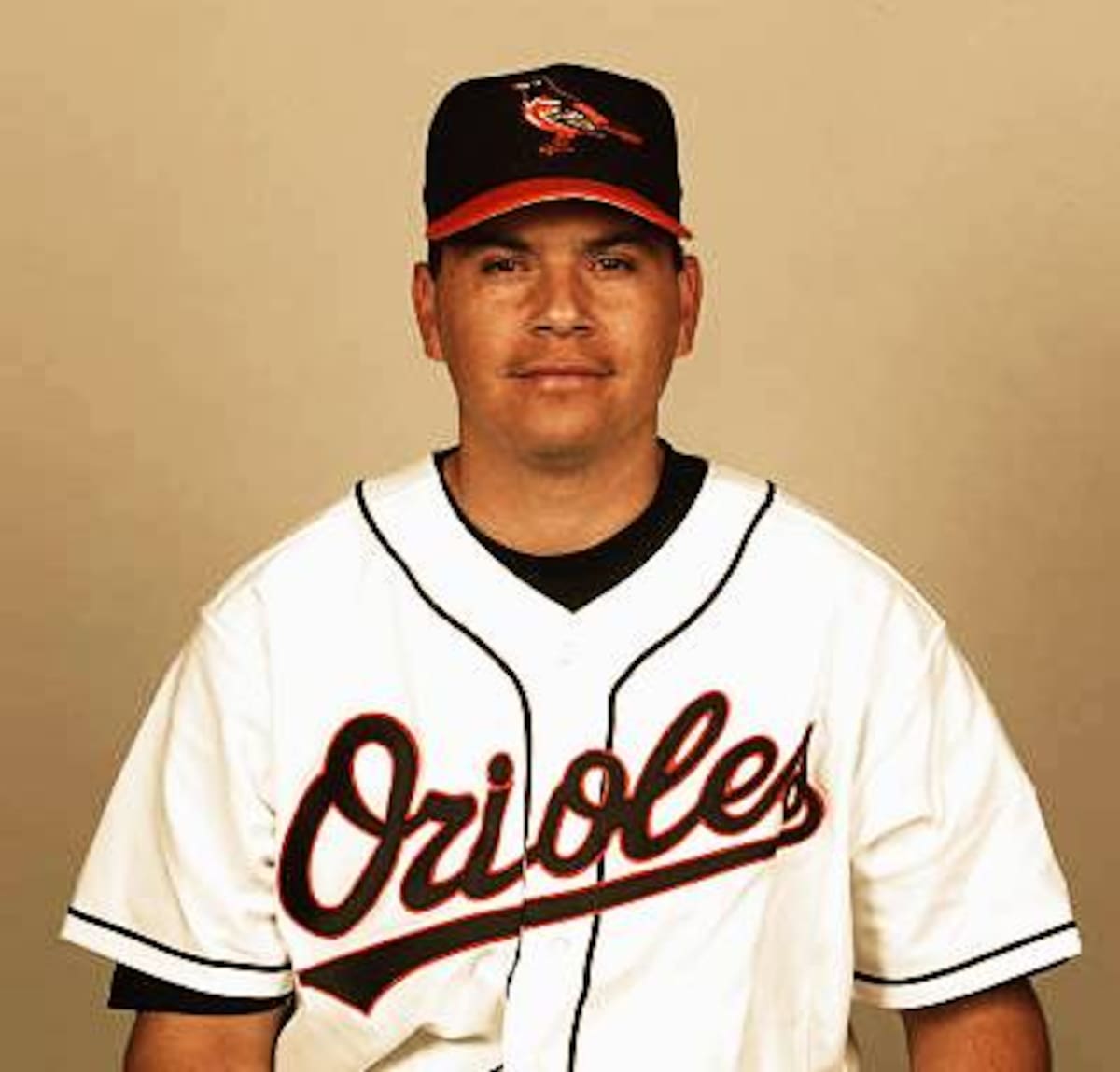 El hermosillense Luis Carlos García con los Orioles de Baltimore en 2002.