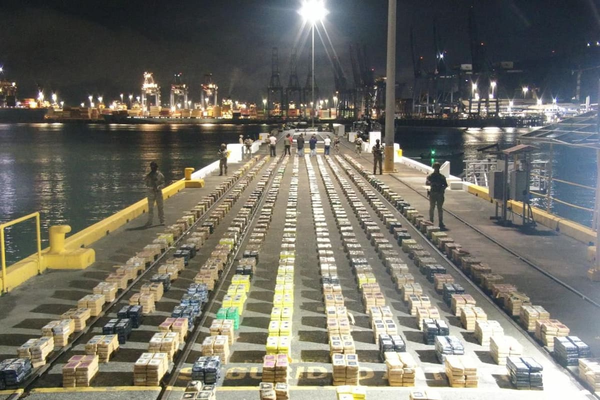 Panamá incauta 13.5 toneladas de cocaína con destino a México: el mayor decomiso desde 2008