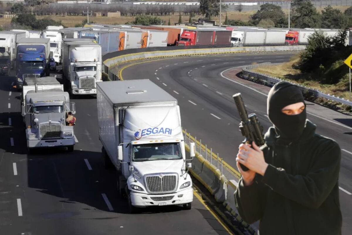 Aumentan los robos a transportes de cargas en diciembre