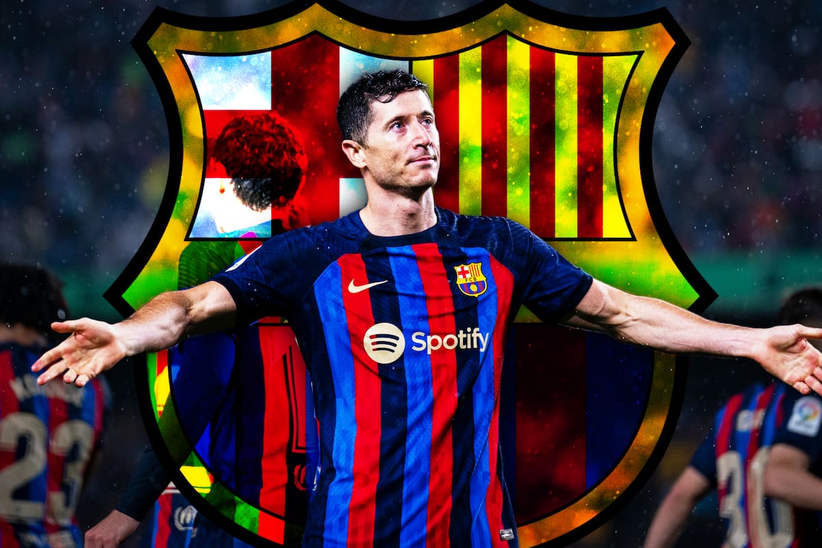 Barcelona le pidió a Robert Lewandowski que no anotara goles en el 2023