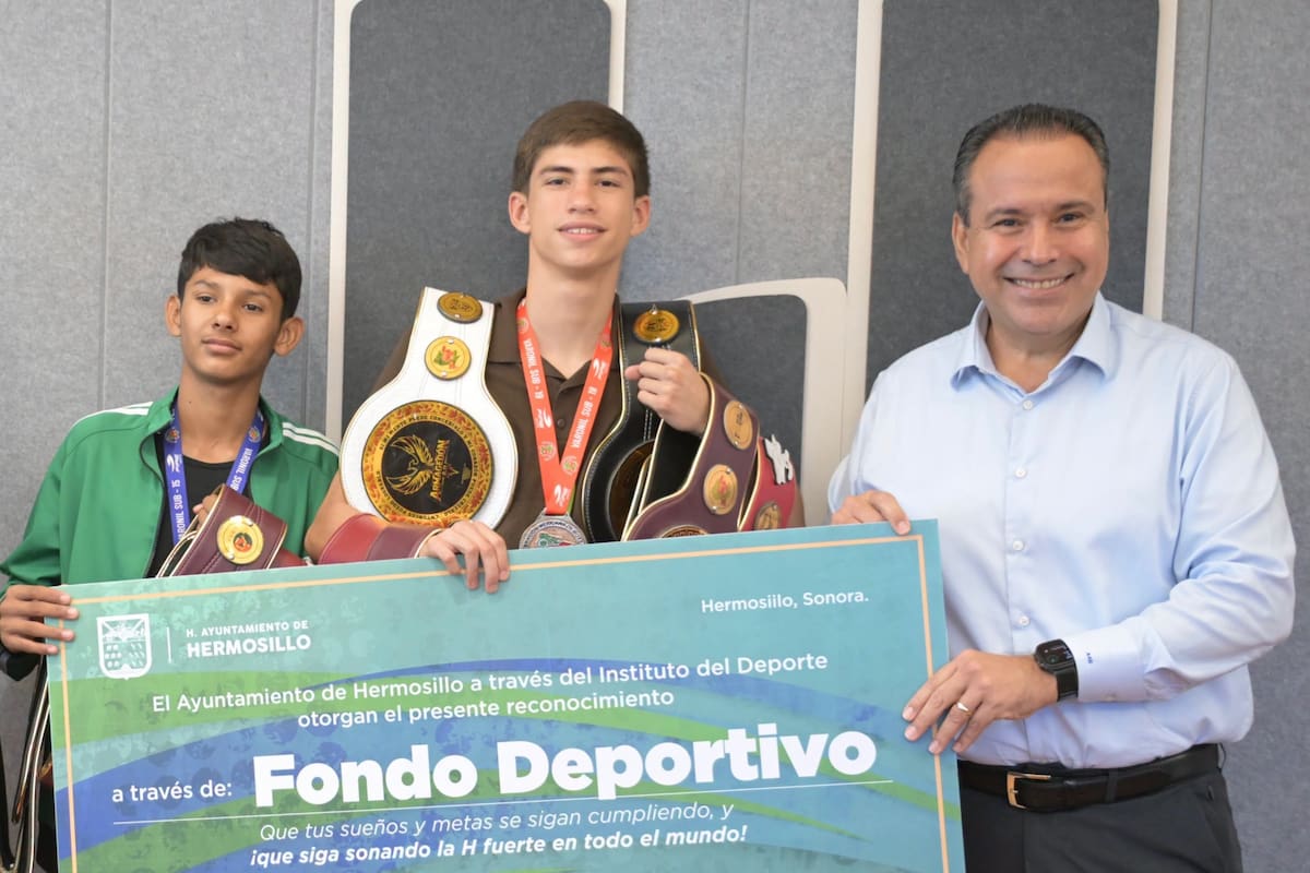 Fondo Deportivo de Hermosillo beneficia a más de 3 mil atletas con apoyos para competir en México y otros países; abrirá nuevas oportunidades para deportistas locales