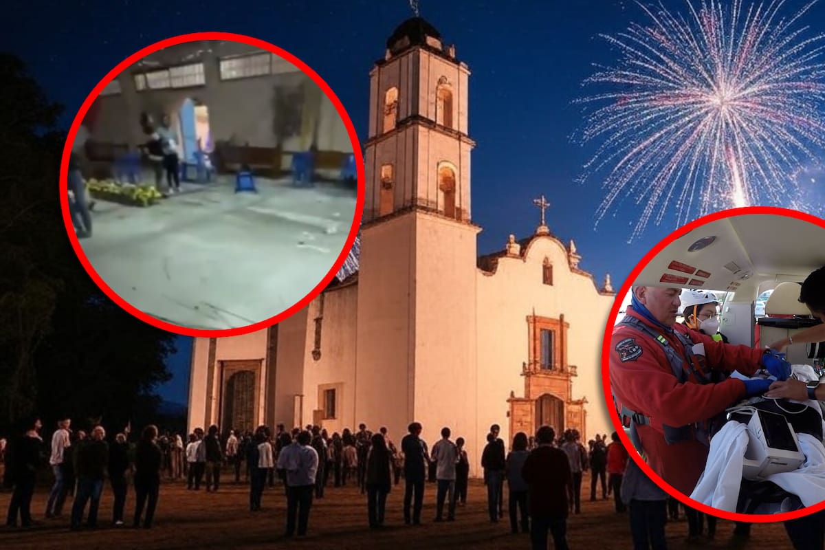 Explosión de cohetes en iglesia deja varios heridos, entre ellos, tres menores de edad reportados en estado grave