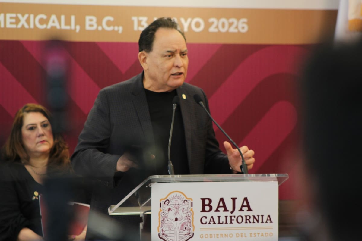 Titular de la Secretaría de Salud de Baja California, José Adrián Medina Amarillas.│Foto: Vicente González