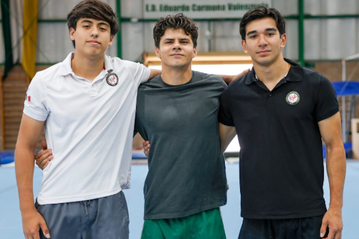 Tres cachanillas representarán a México en Panamericano de Gimnasia
