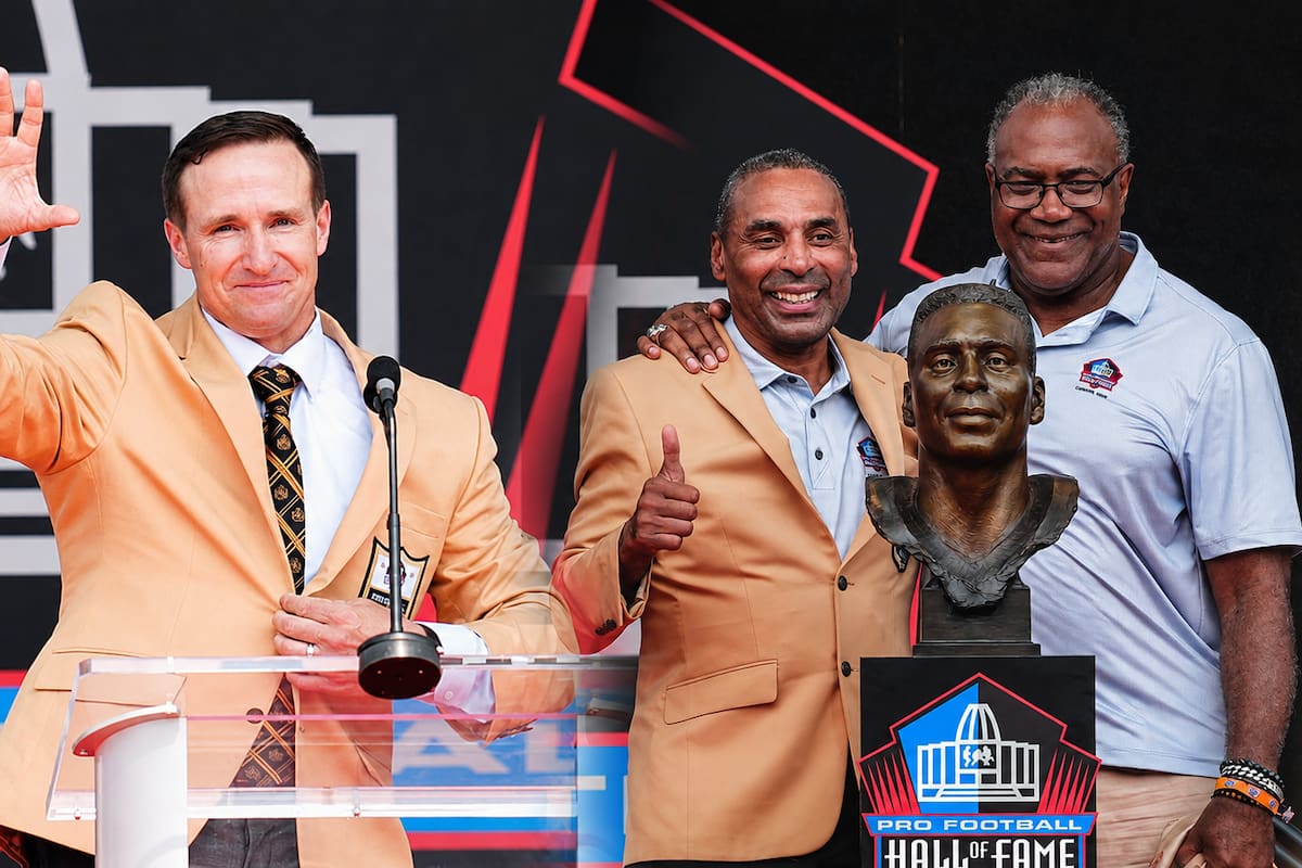 Drew Brees entra al Salón de la Fama de la NFL en ceremonia marcada por la revelación de Roger Craig