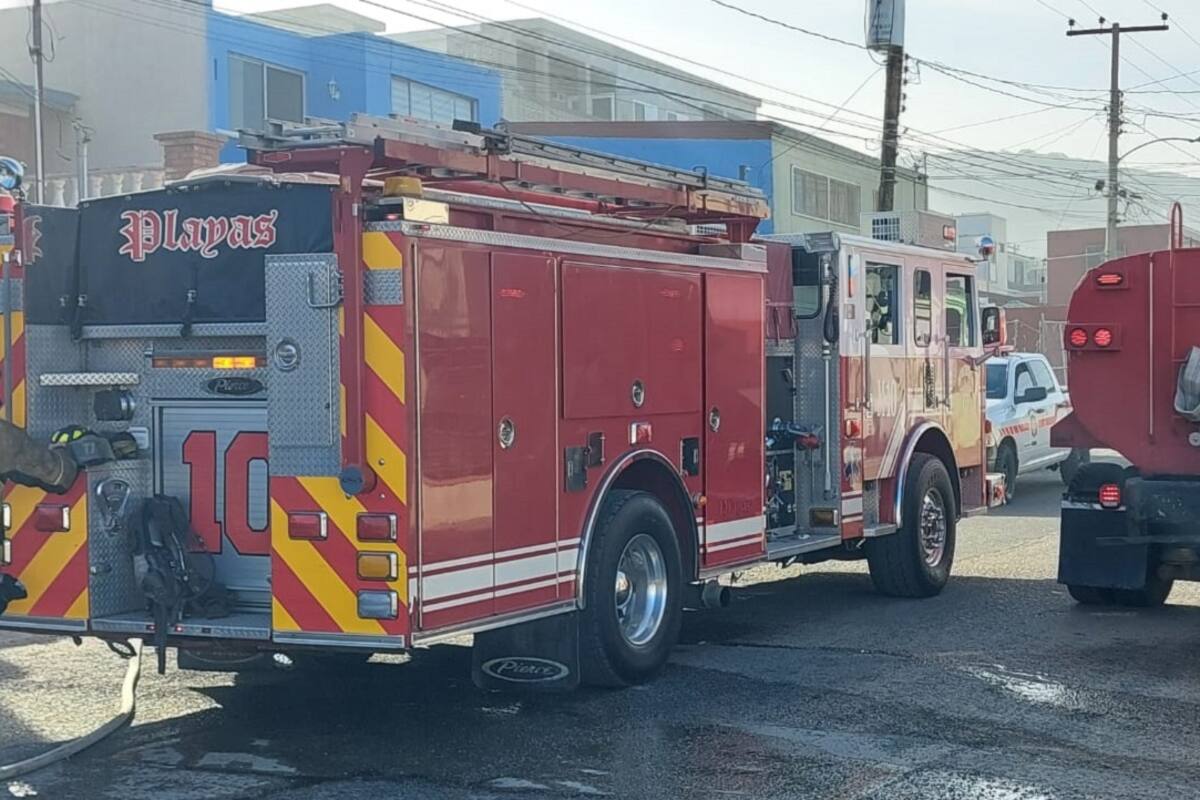 Bomberos Tijuana atiende dos incendios en las últimas 24 horas