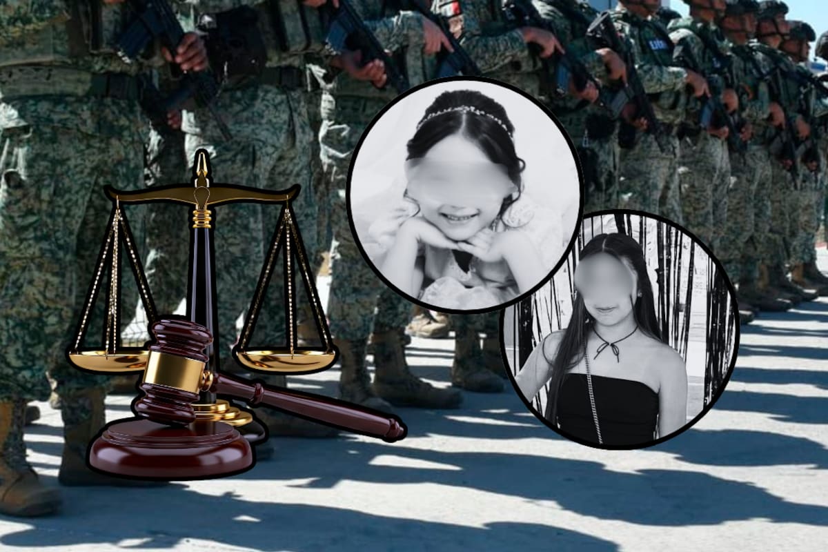 Juez vincula a proceso a 13 soldados por el asesinato de las niñas Alexa y Leidy en Sinaloa; desestima el argumento del “nerviosismo” militar para justificar el ataque