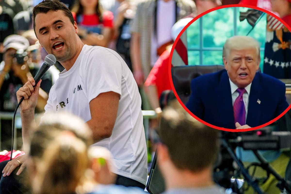 “Un gran tipo de pies a cabeza”: Trump se pronuncia tras atentado en contra de conservador Charlie Kirk