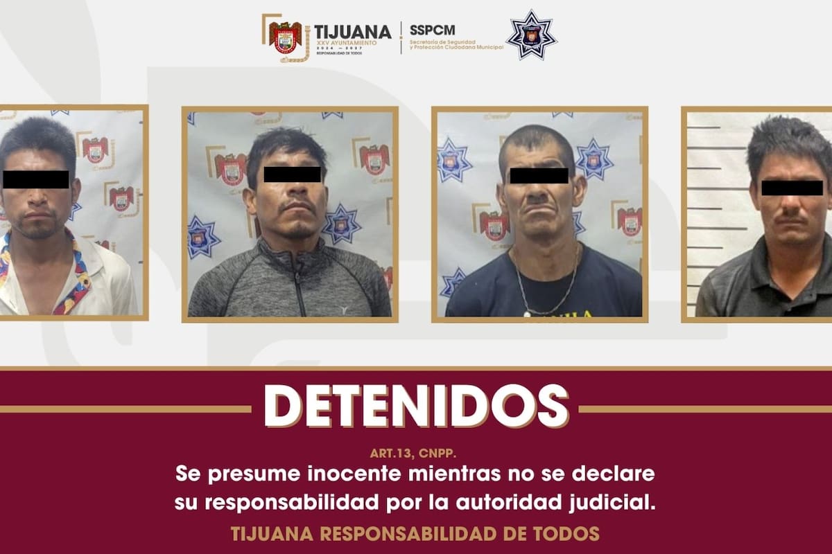 Capturan a cuatro personas por allanamiento de morada y comercio