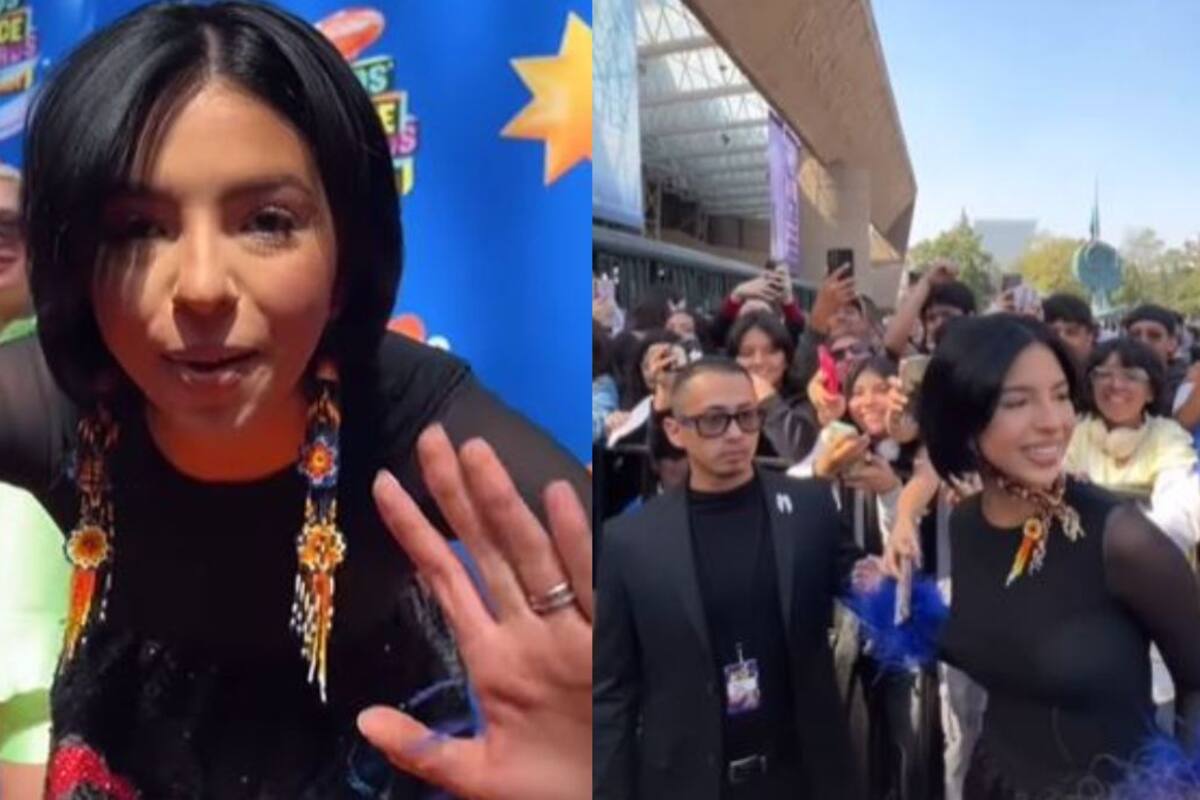 Abuchean a Ángela Aguilar en los ‘Kids’ Choice Awards México 2024’