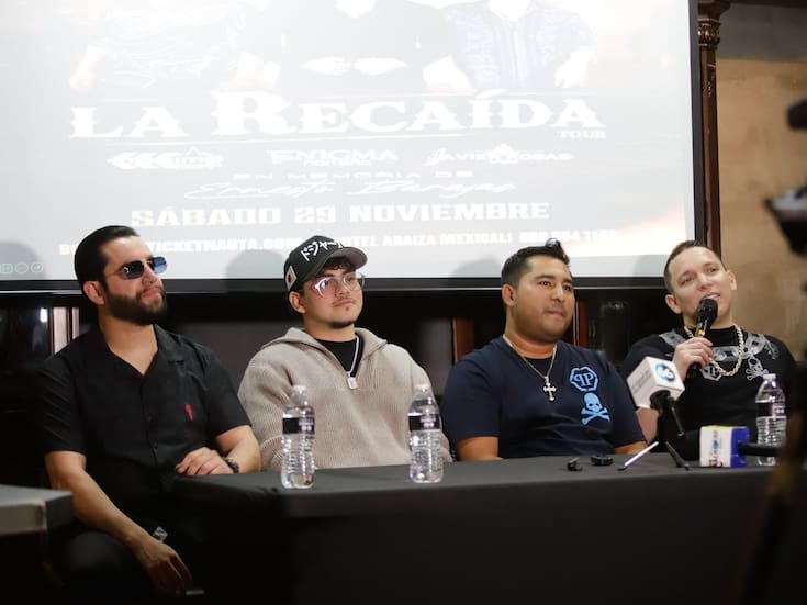 Honran a Ernesto Barajas: Enigma Norteño, Máximo Grado y Javier Rosas en Mexicali