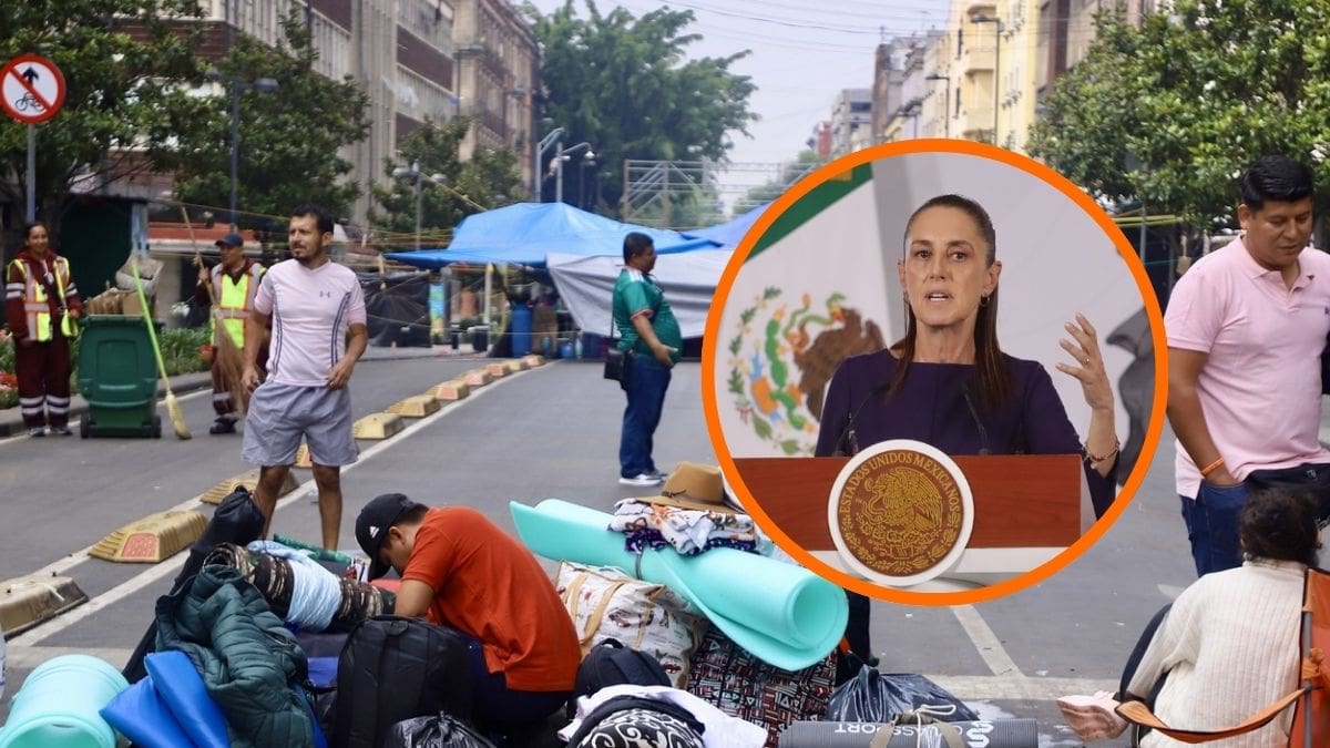 CNTE levantó el plantón, pero no abandona su exigencia contra la Ley del ISSSTE y prepara presión en giras de Claudia Sheinbaum tras diálogo inconcluso