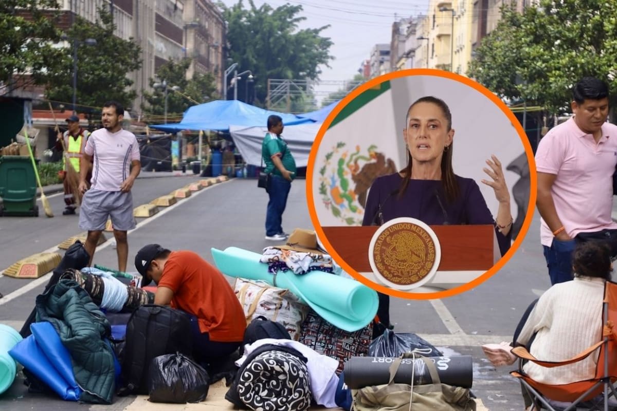 CNTE levantó el plantón, pero no abandona su exigencia contra la Ley del ISSSTE y prepara presión en giras de Claudia Sheinbaum tras diálogo inconcluso