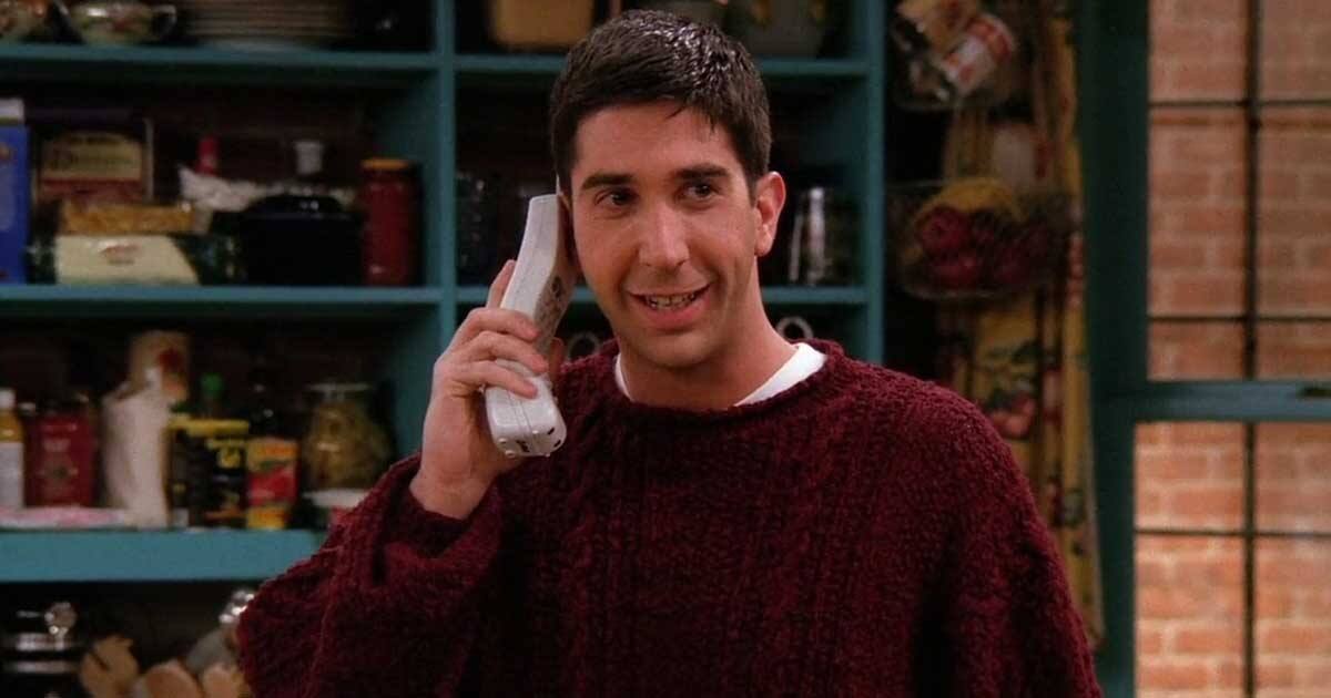 David Schwimmer interpretó a Rross Geller en la serie 'Friends'