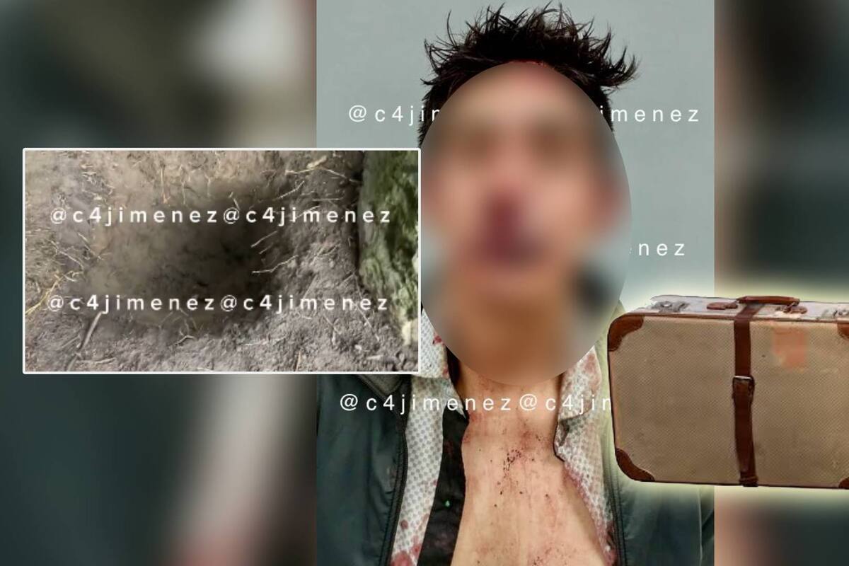 Mata a una bebé, la mete a maleta y la entierra; tratan de lincharlo pero escapa