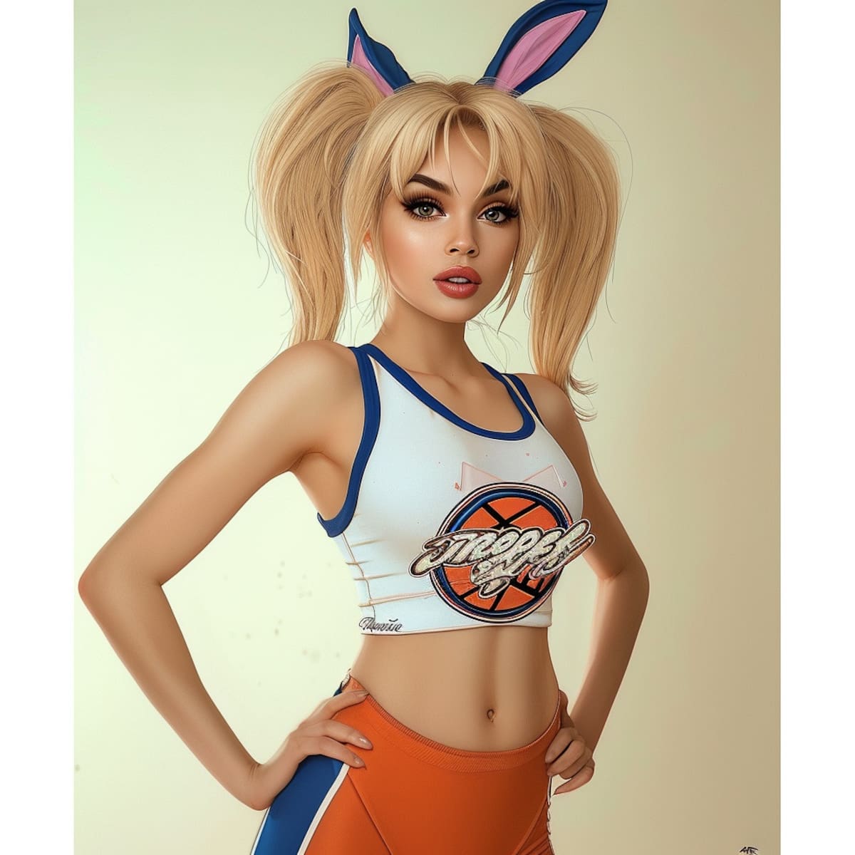 Lola Bunny de los Looney Tunes en versión realista según la IA