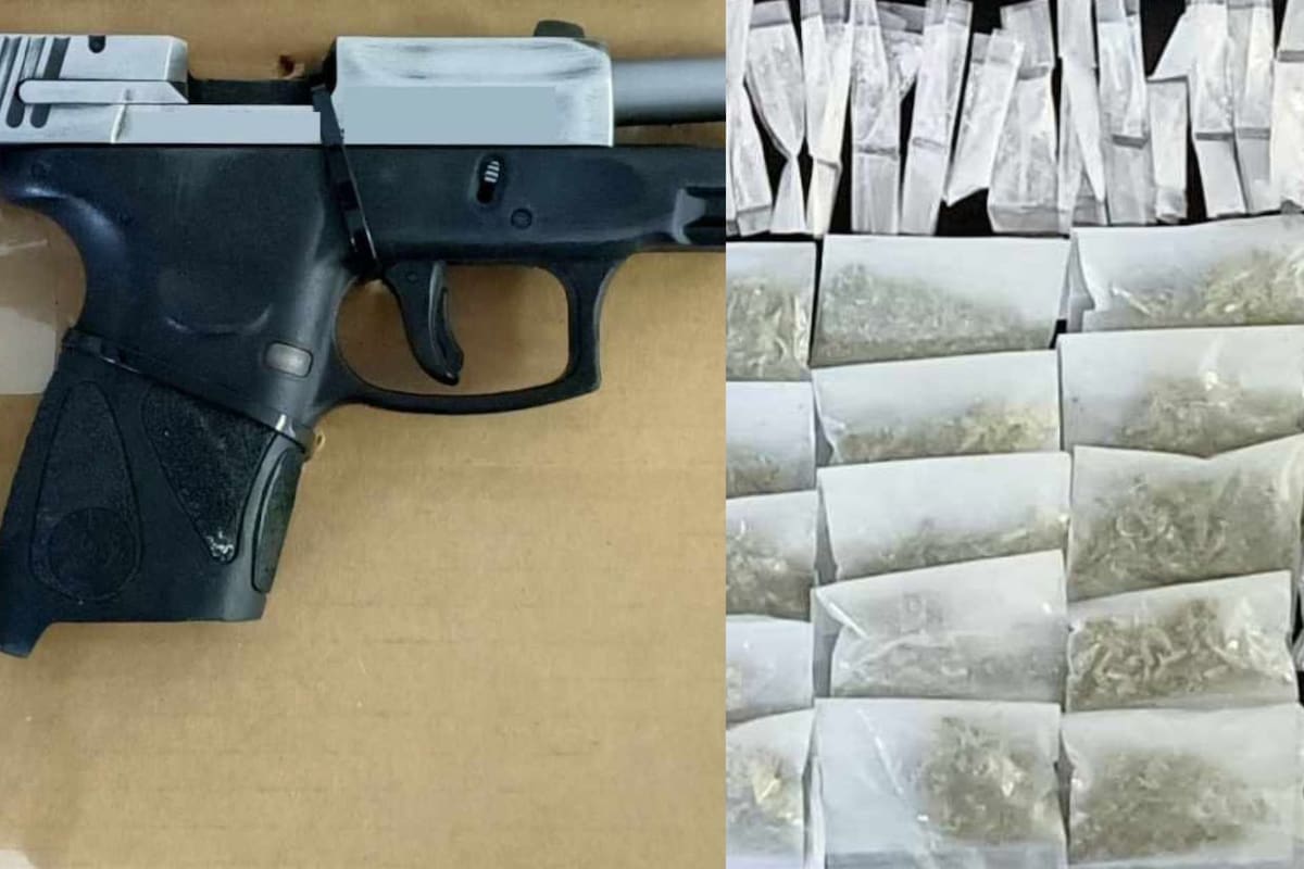 Realiza Gobierno de Sonora detenciones por posesión de arma de fuego y narcótico en colonia de Hermosillo