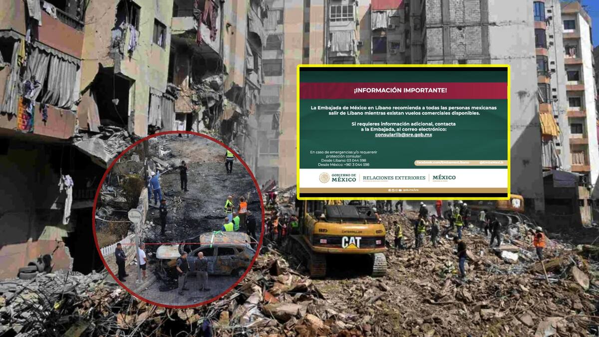 ¿Qué está pasando en Líbano y por qué la embajada pide a mexicanos en el país que se vayan cuanto antes? Foto: Especial (EFE)