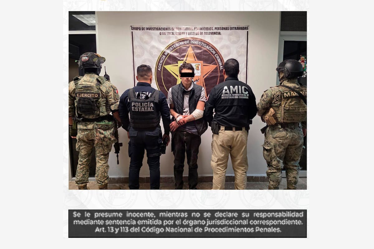 Capturan a multihomicida en Ciudad Obregón y lo vinculan a proceso por homicidio calificado