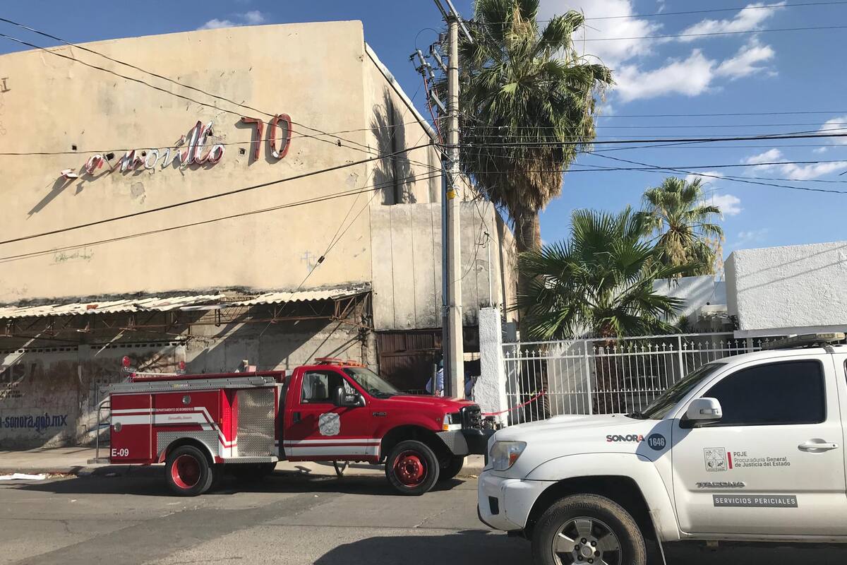 Hallan a hombre muerto en antiguo Cinema 70 tras incendio