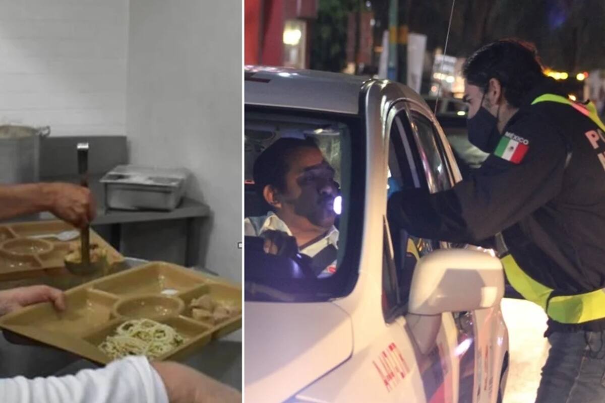 Este es el menú para Año Nuevo de El Torito para detenidos en filtros