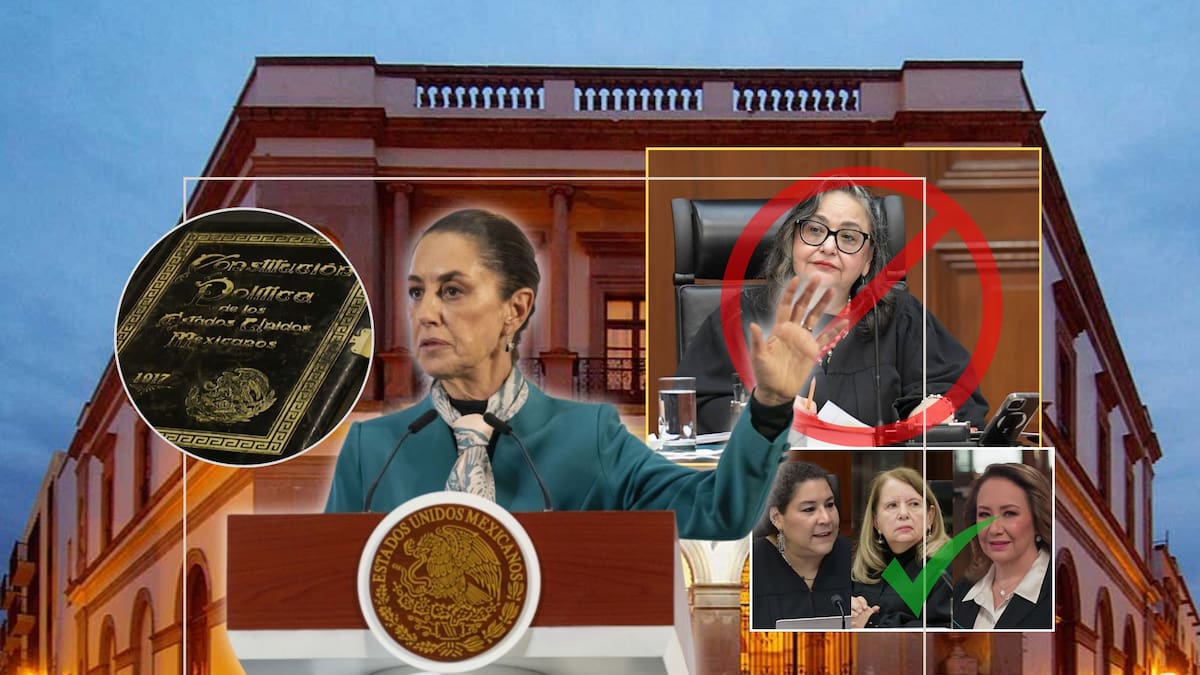 ¿Por qué Claudia Sheinbaum excluyó a Norma Piña y la SCJN del aniversario de la Constitución de 1917? Foto: Especial