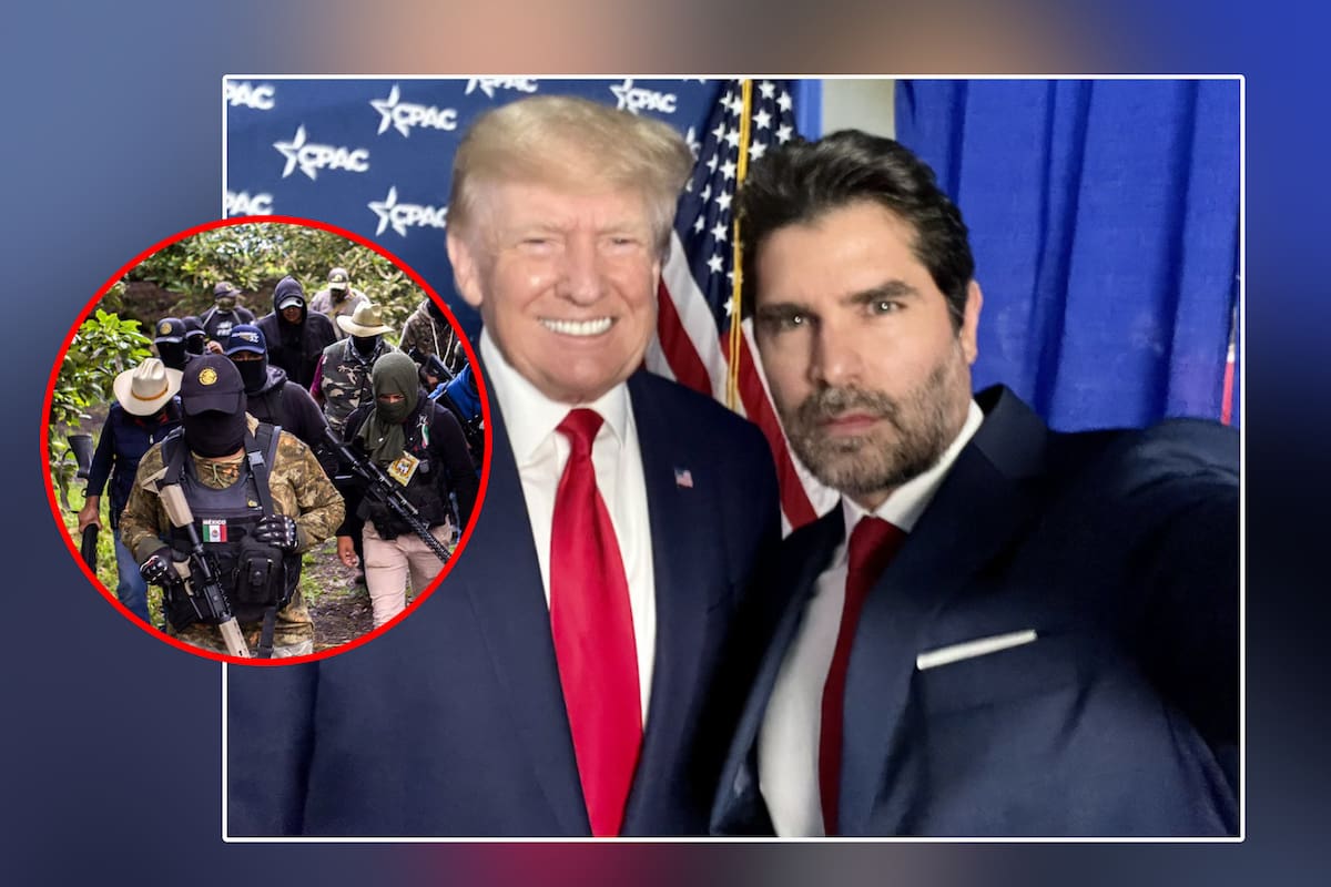 Mientras Donald Trump insiste en combatir a cárteles mexicanos, Eduardo Verástegui asegura que “es el mejor presidente de México” por su política exterior