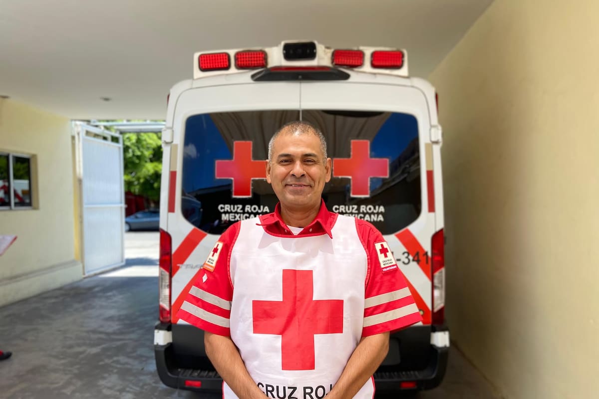 Ninguna recaída desanima a Rodolfo para seguir en Cruz Roja