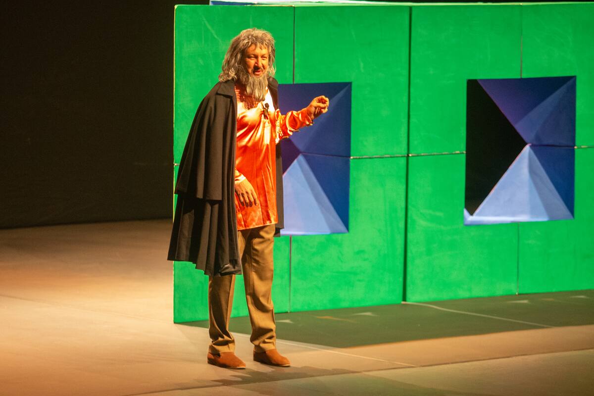 Rodrigo Murray encarna a ‘Leonardo’ en el Cecut