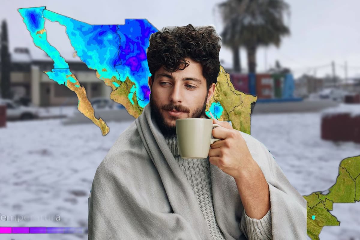 Frente Frío 18 se extenderá por México desde este sábado y así afectará al País durante el fin de semana