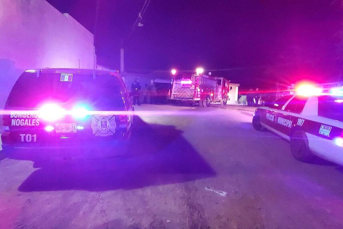 Registran incendio en Nogales; no hay lesionados