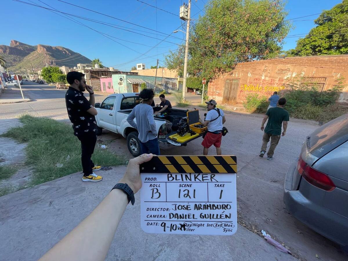 La película “Blinker” del realizador cajemense José López Arámburo, inicia su rodaje en diversas locaciones del municipio de Guaymas y Ciudad Obregón.