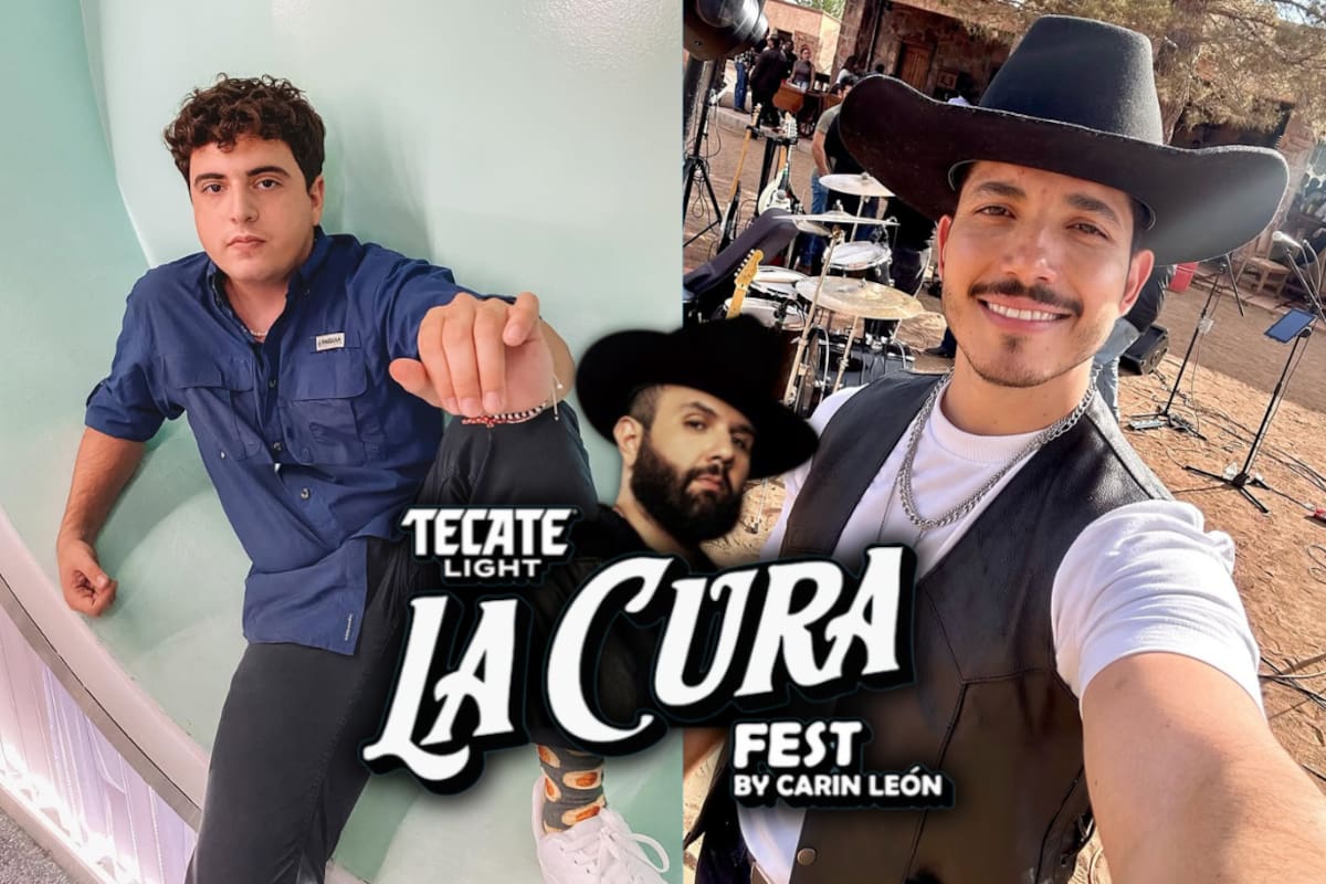 Revelan artistas del primer y segundo lugar de La Cura Fest de Carín León: conoce a Eddy Rey y Diego Góngora