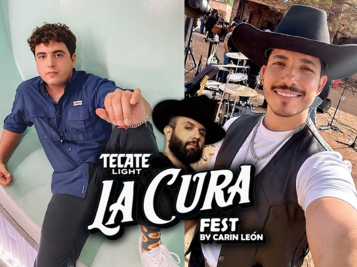 Revelan artistas del primer y segundo lugar de La Cura Fest de Carín León: conoce a Eddy Rey y Diego Góngora